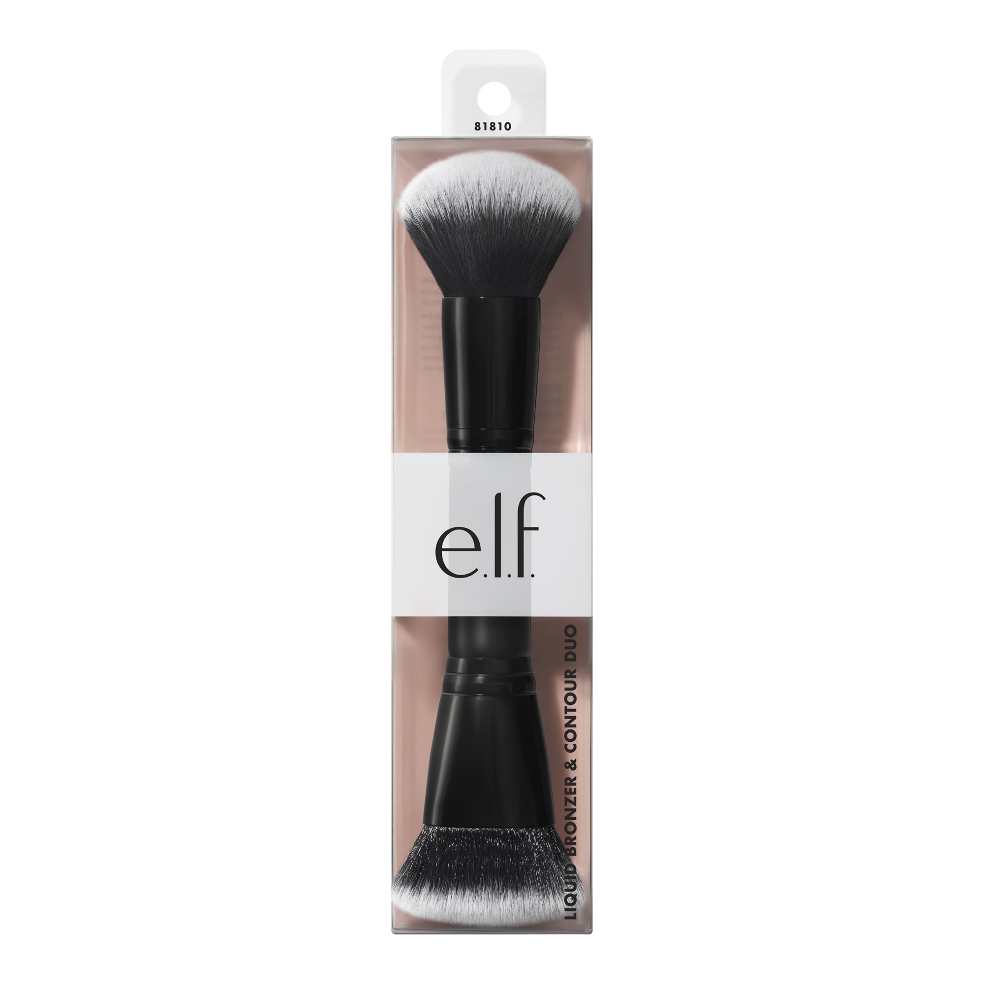 e.l.f. brush is easy to clean and maintain for daily flawless looks