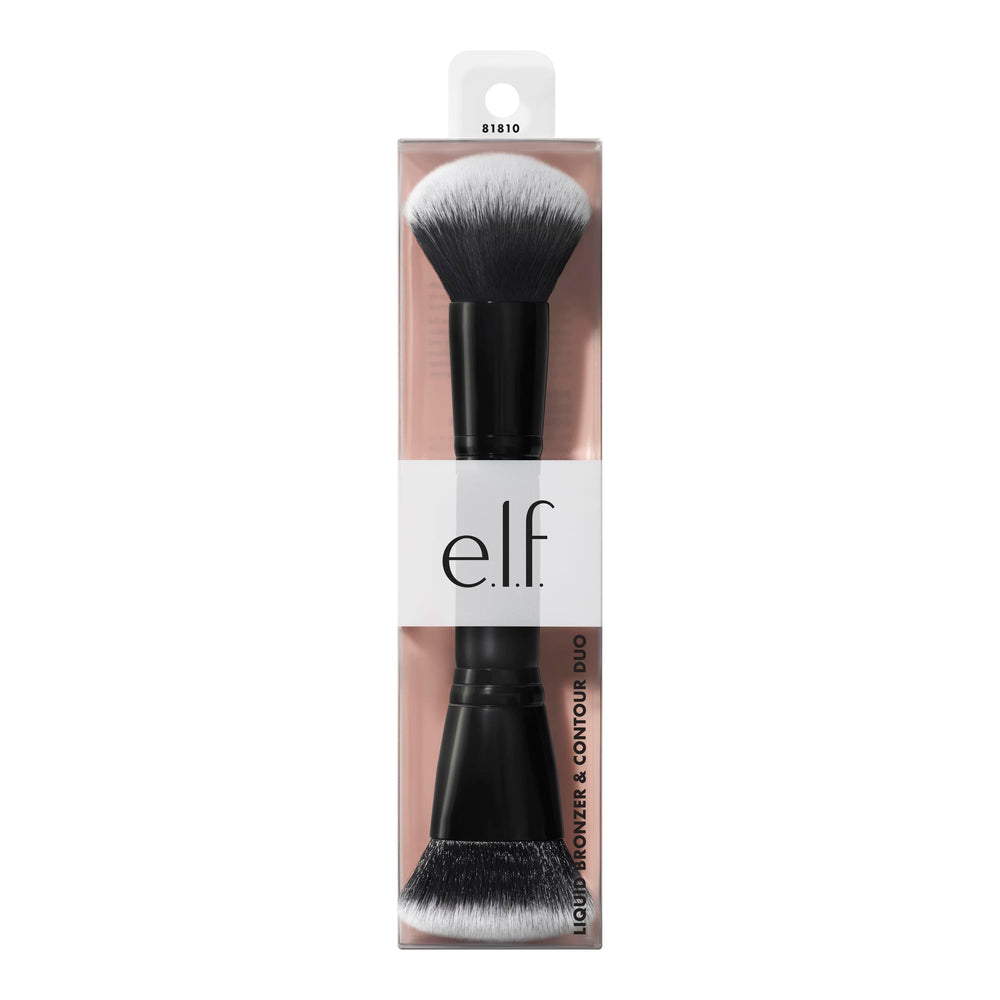 e.l.f. brush is easy to clean and maintain for daily flawless looks