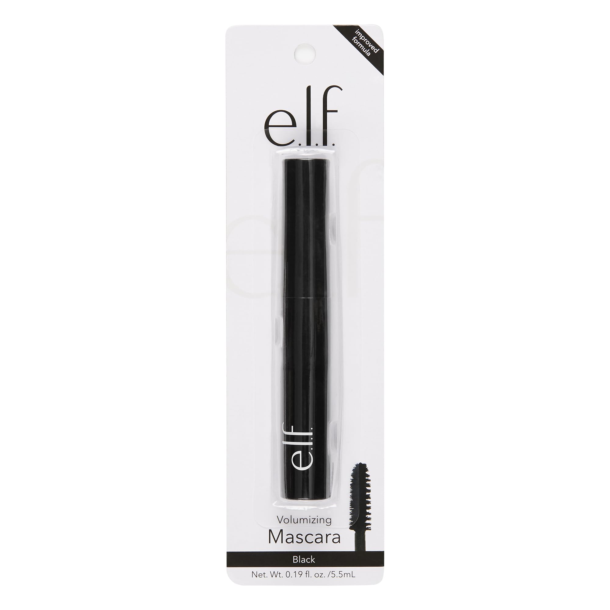 e.l.f. Volumizing Mascara packaging with vegan labeling.