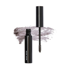 e.l.f. Wow Brow Gel shows precise brush-stroke definition for brows.
