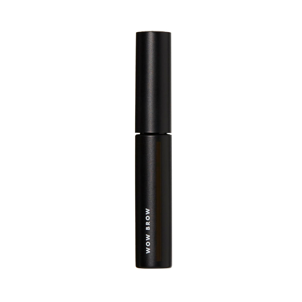 e.l.f. Wow Brow Gel used as topcoat over brow pencil for depth.