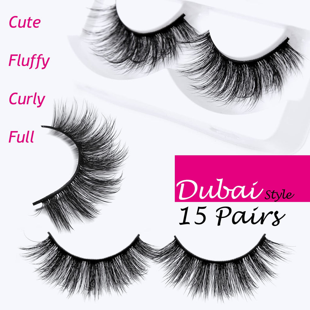 Eliace durable vegan lashes with a 3D effect
