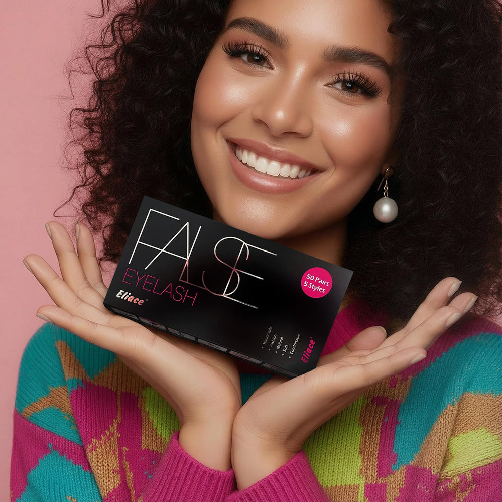 Five styles in one pack provide versatile options for eye shapes and occasions.