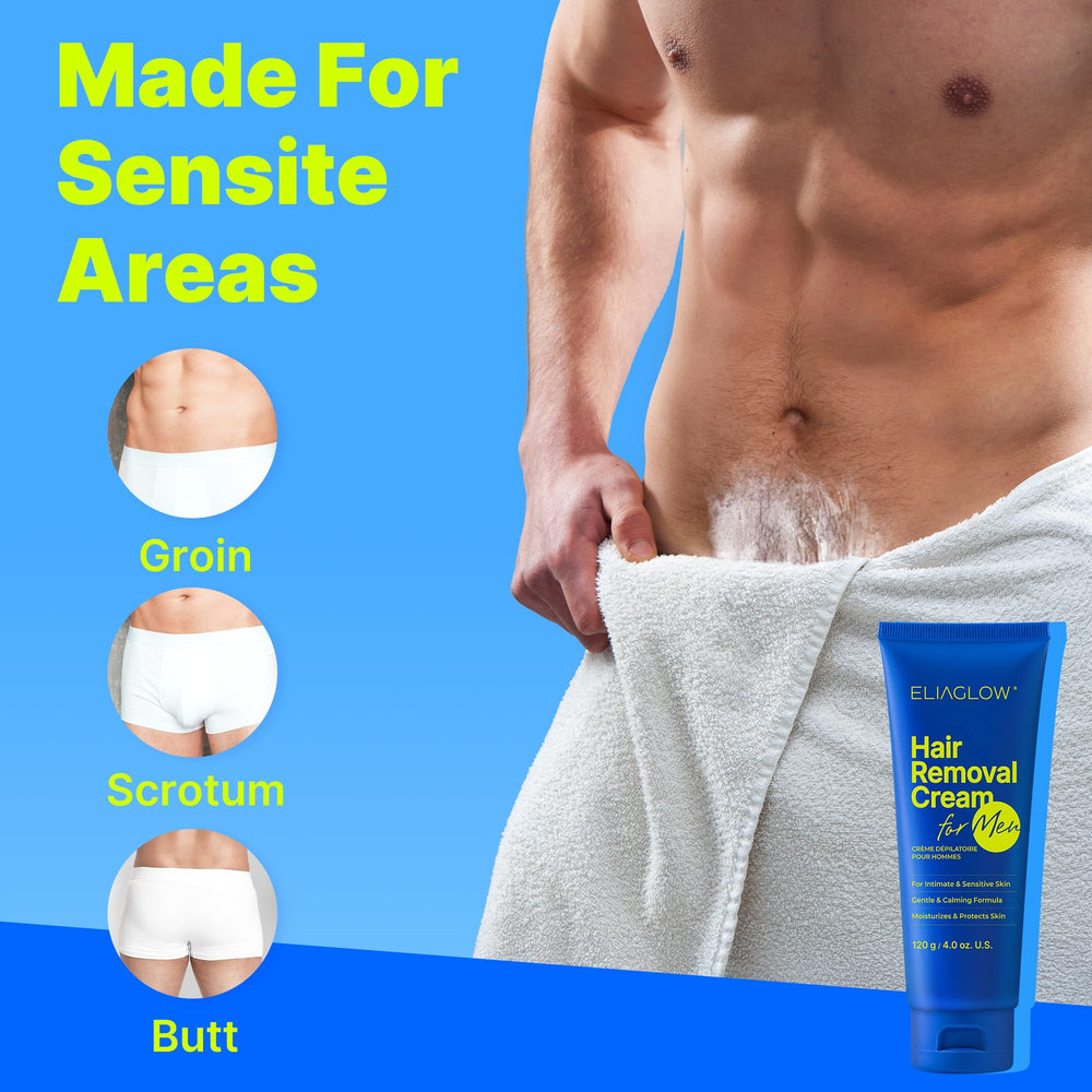 ELIAGLOW intimate area application for precise, gentle depilation
