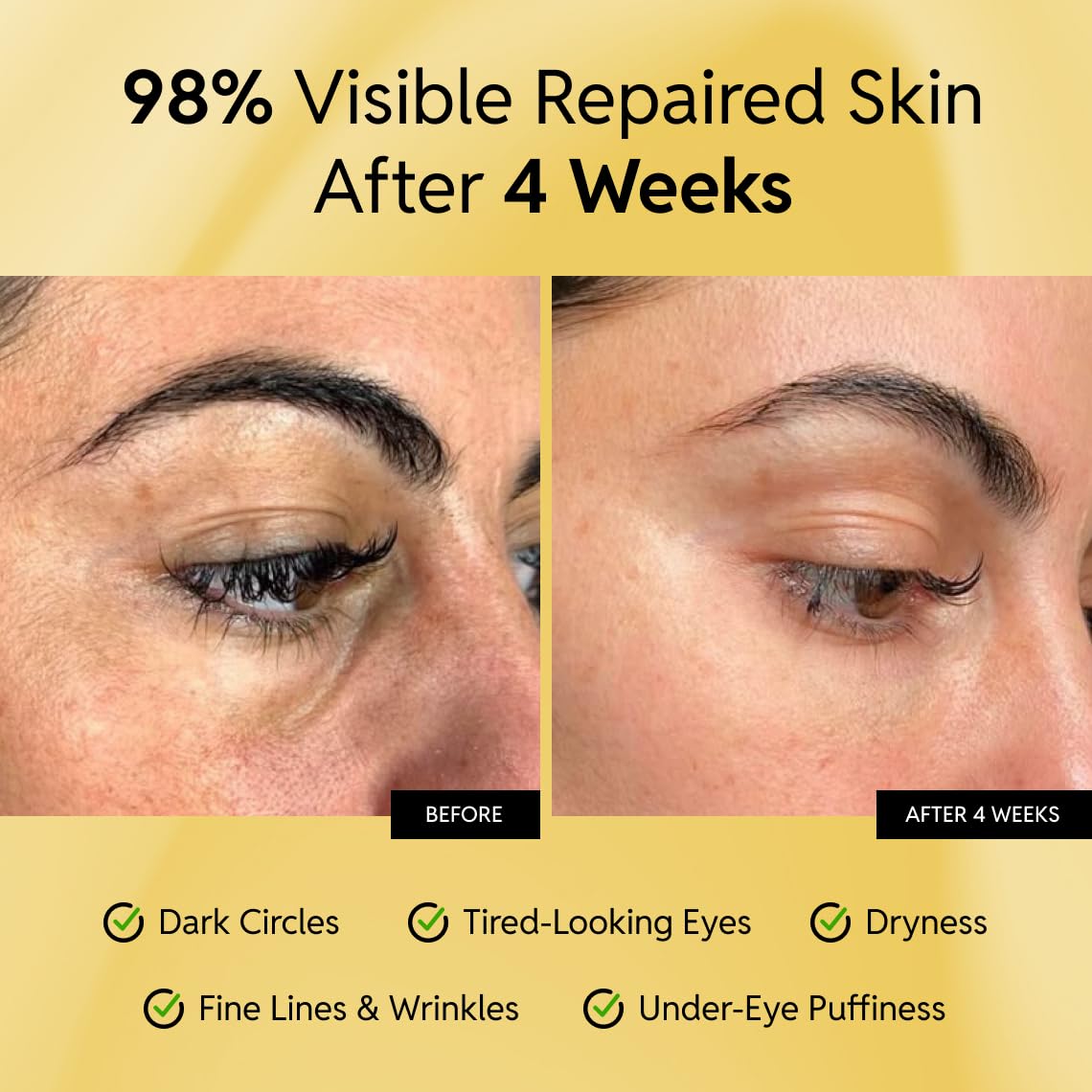 Eliré Repair Eye Cream ceramide-rich formula highlighting barrier support and moisture retention.