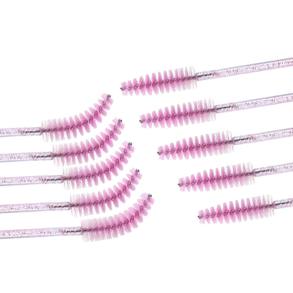 Elisel disposable mascara brush with spiral head for smooth application.