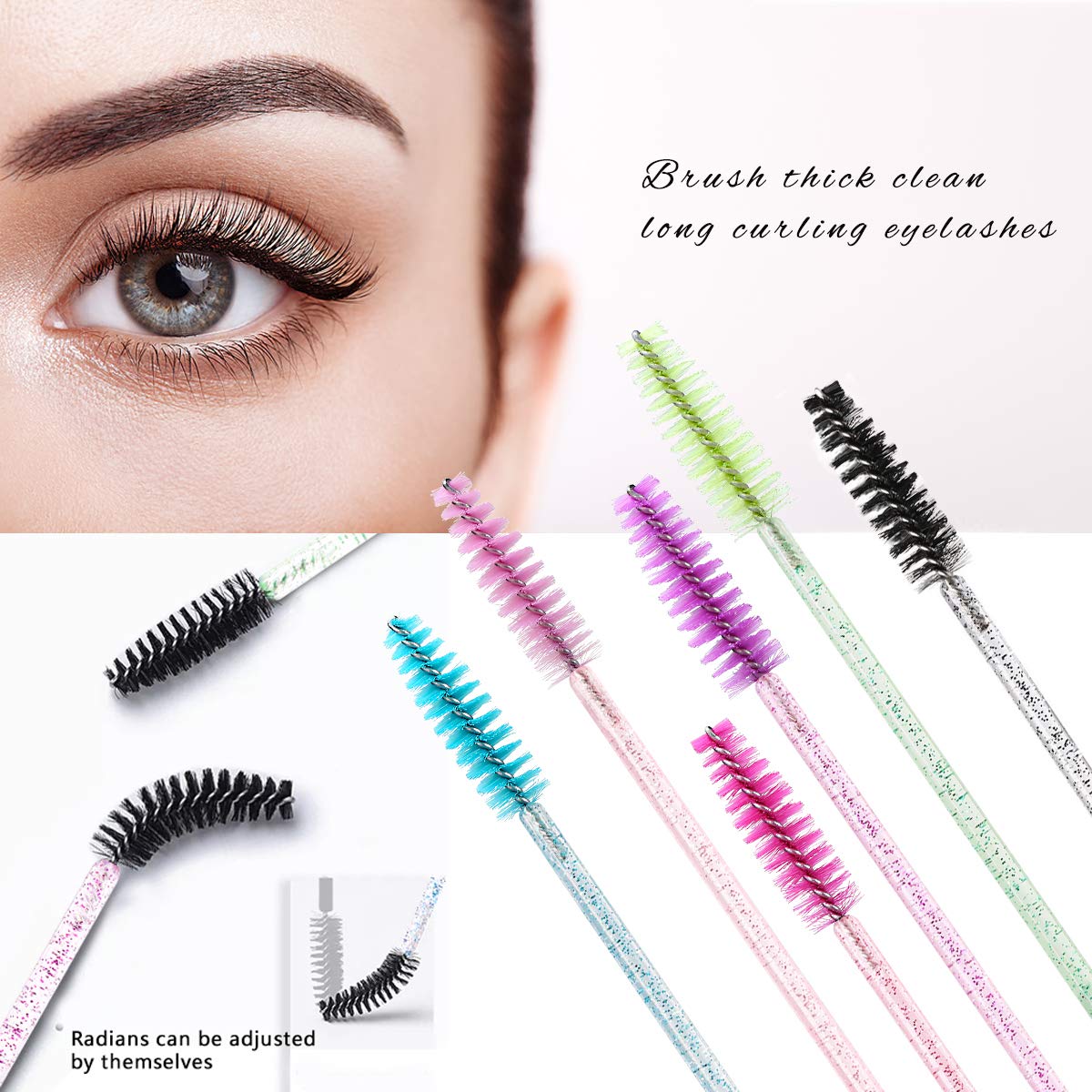 Elisel single-use mascara wands ideal for salons and home use.