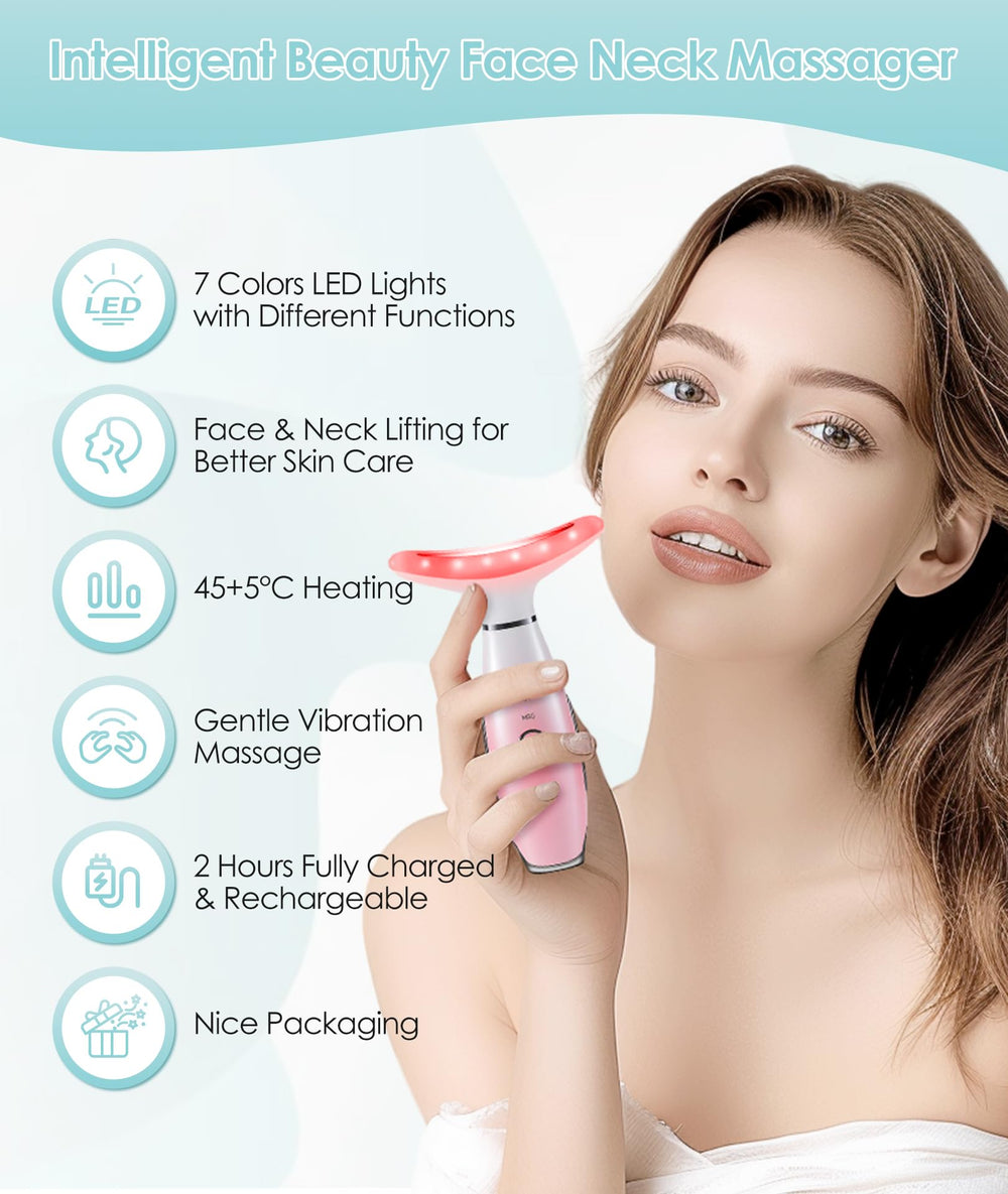 ELISHINE massager handheld design enables effortless at-home sessions