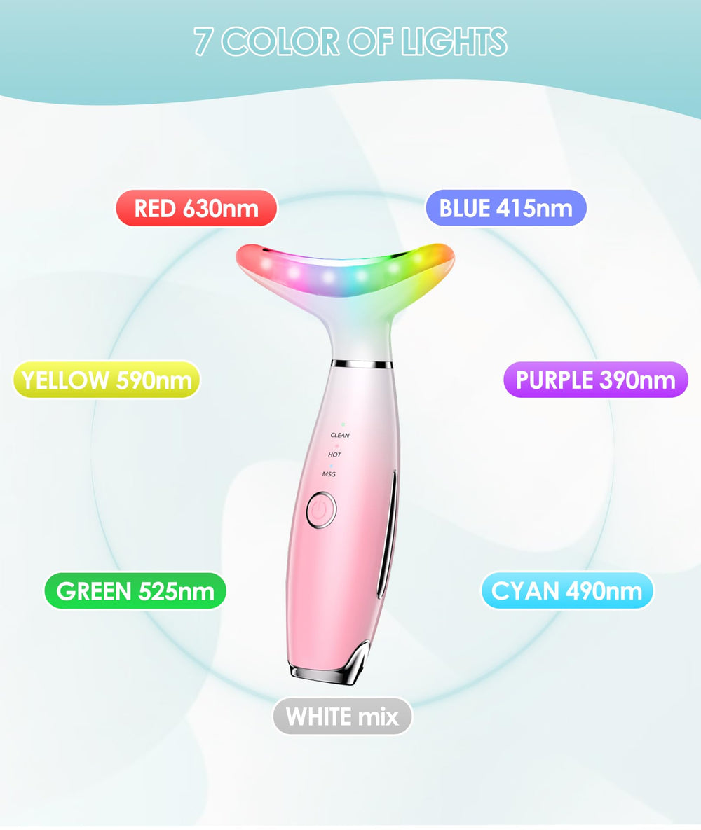 ELISHINE massager with sensor rings for precise skin contact