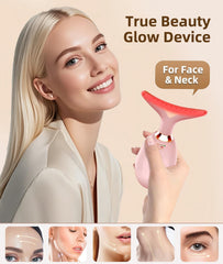 Compact travel beauty device designed for on-the-go skincare sessions