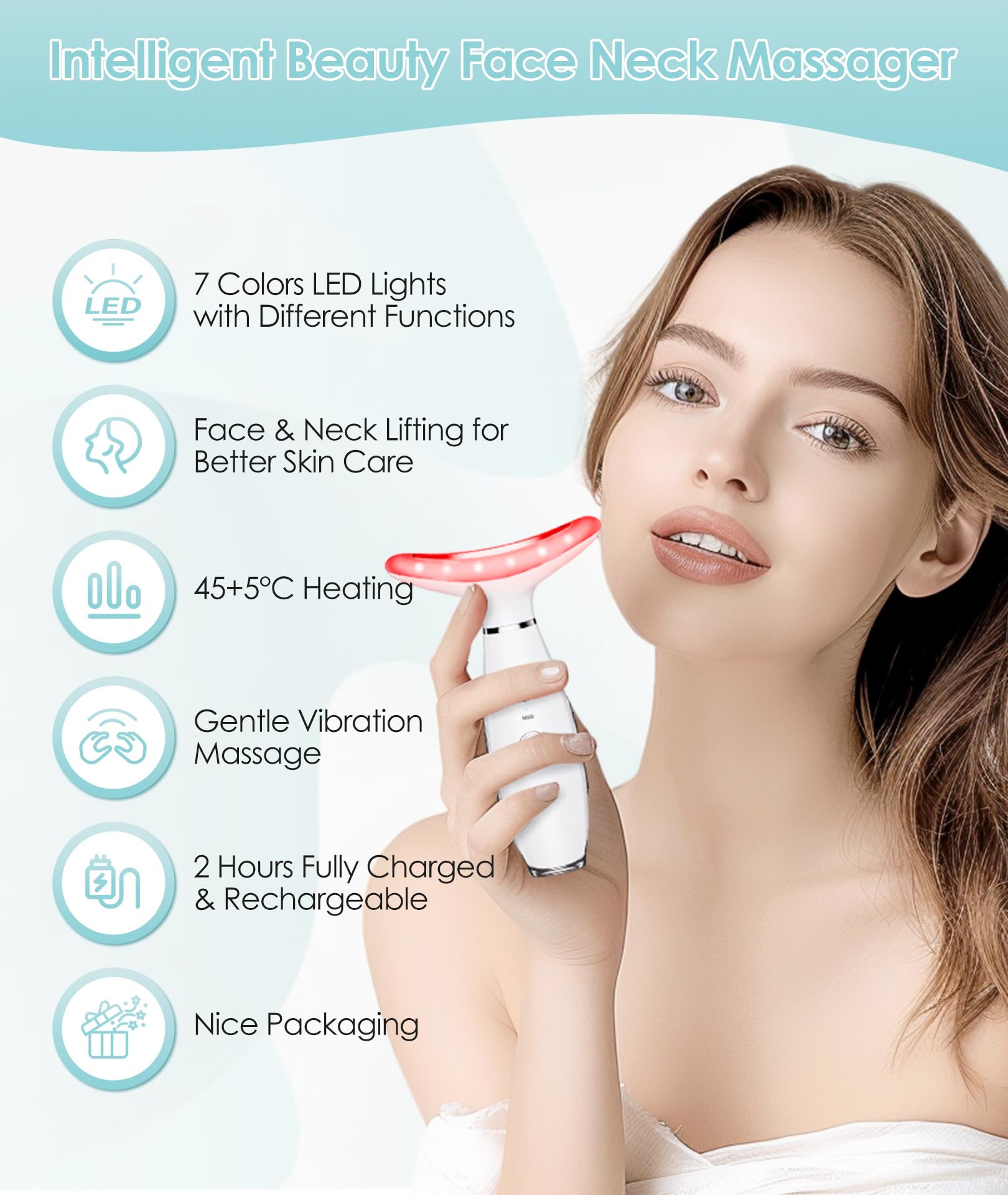 Elishine thermal massage close-up showing soothing warming sensation.