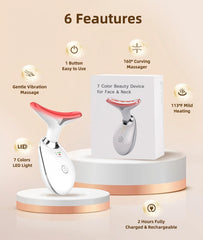 ELISHINE vibration-and-heating mode provides a spa-like lift during quick at-home sessions.