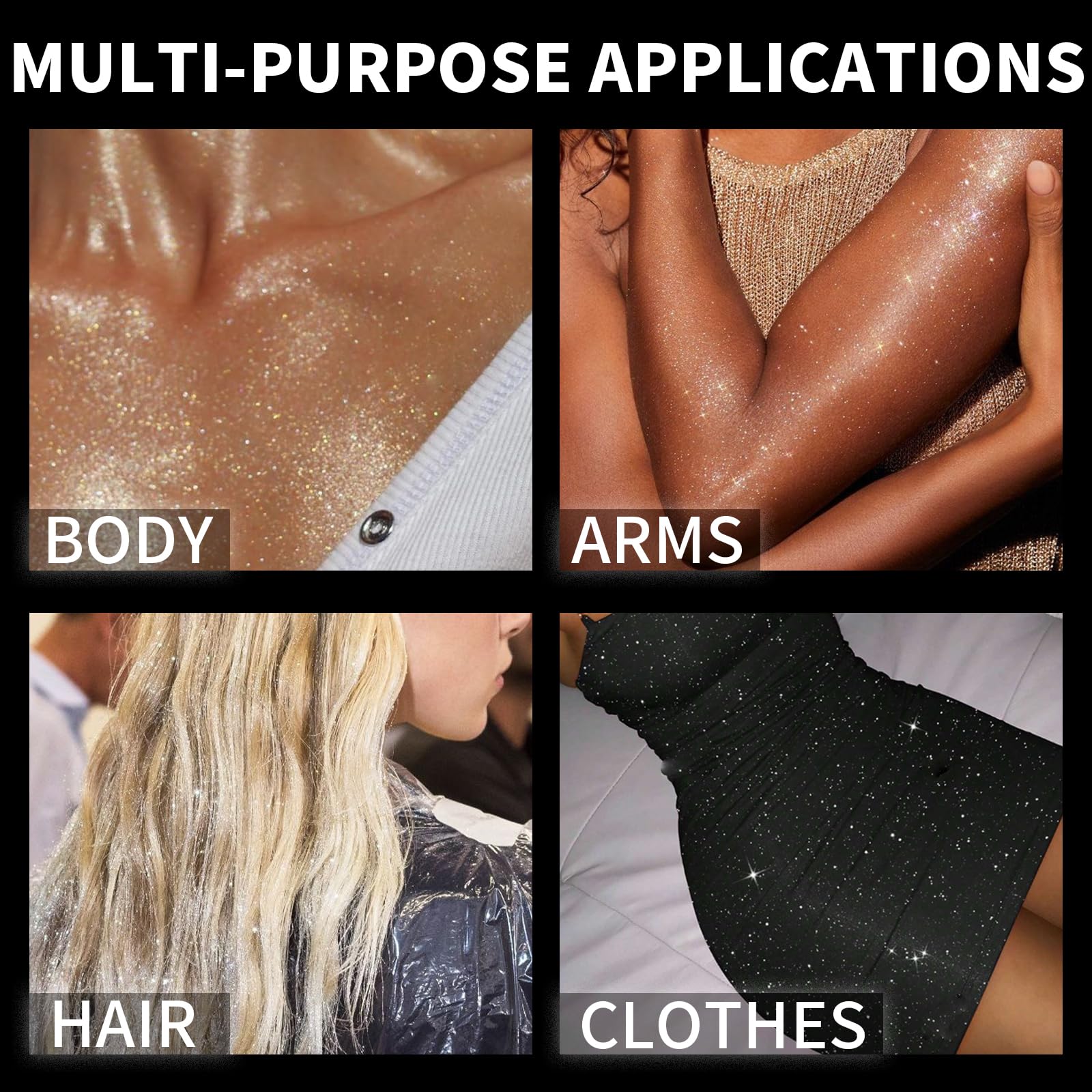 Elitles Made Aplicación fácil para cabello y cuerpo