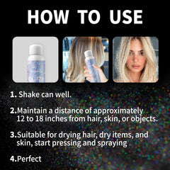 Elitles Made para cabello, aplicación fácil y rápida para looks festivos
