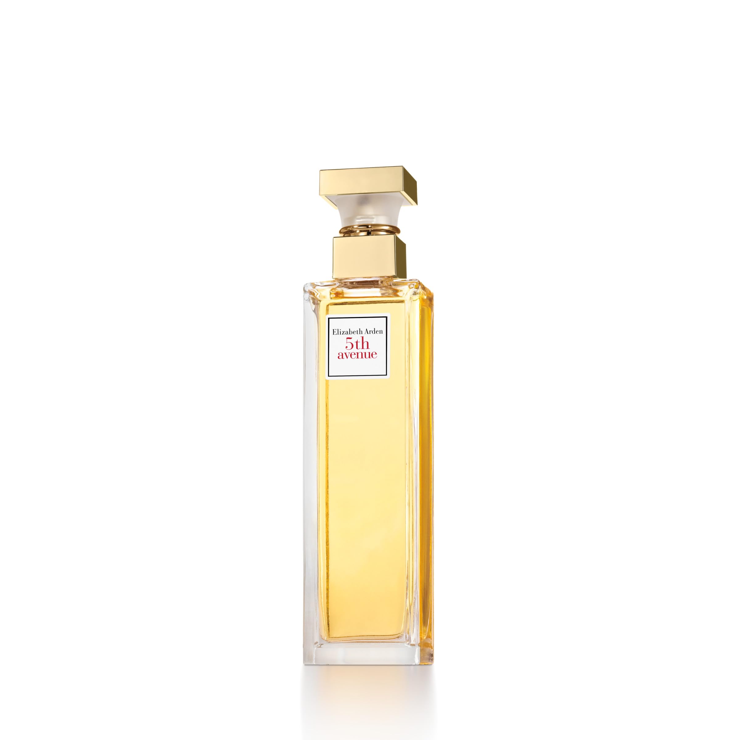 Elizabeth Arden 5th Avenue packaging box showcases classic branding