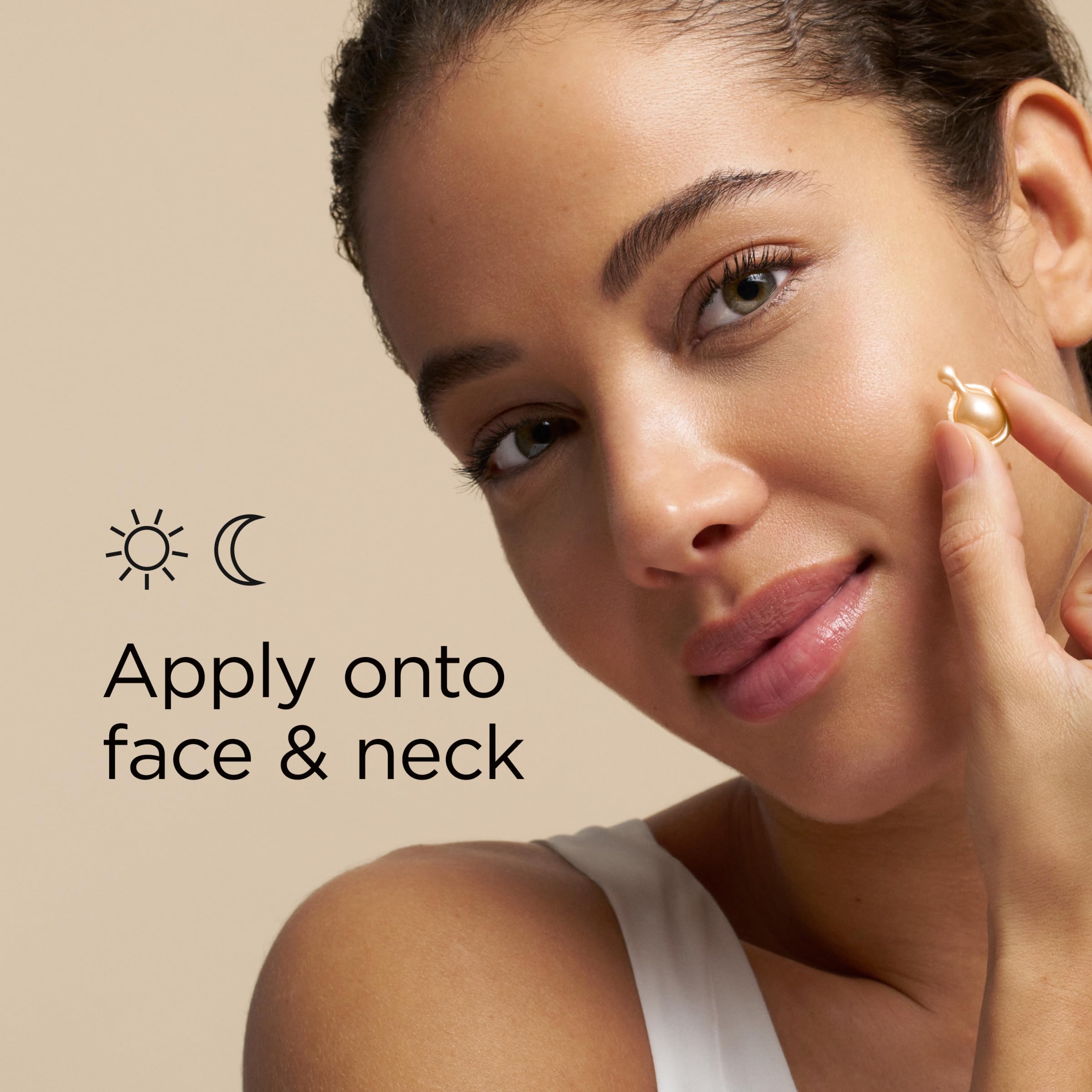 Elizabeth Arden Advanced Ceramide Serum Capsules precise-dispensing cap enables controlled application.