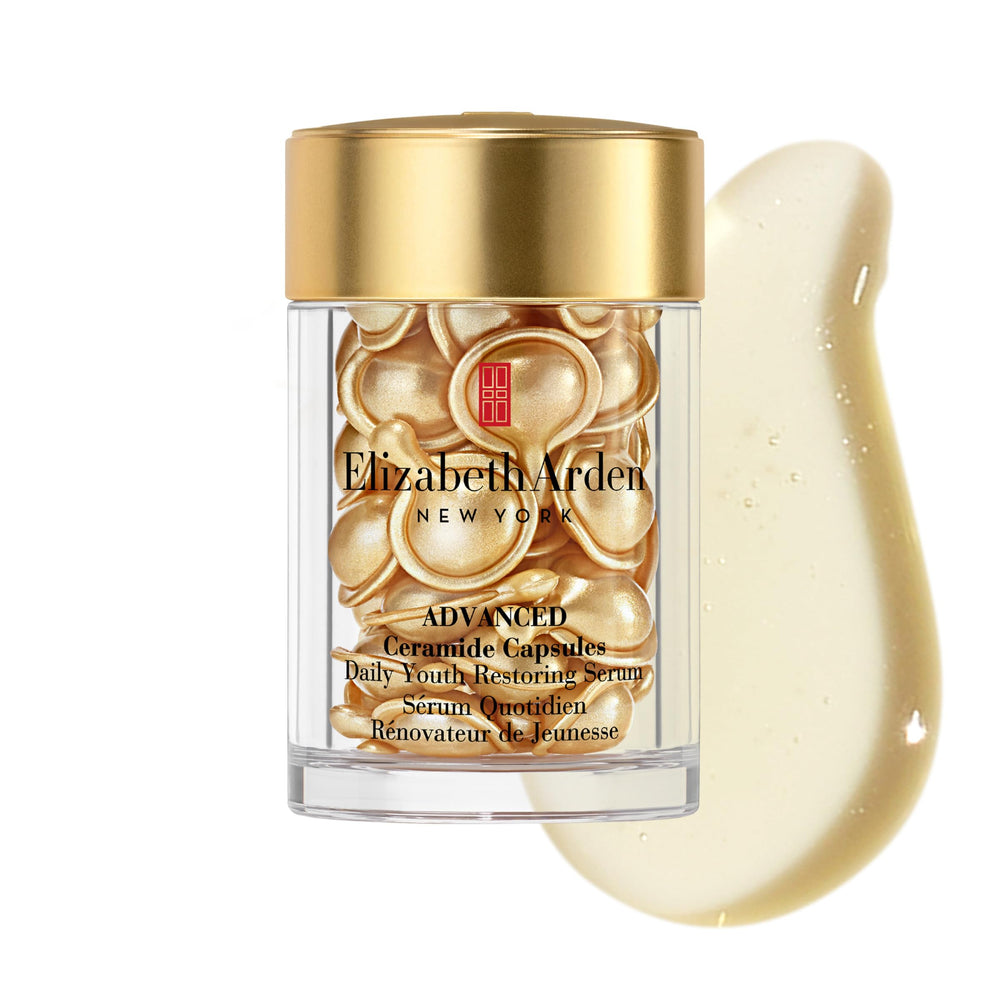 Elizabeth Arden Advanced Ceramide Serum Capsules twist and apply action for precise dosing.