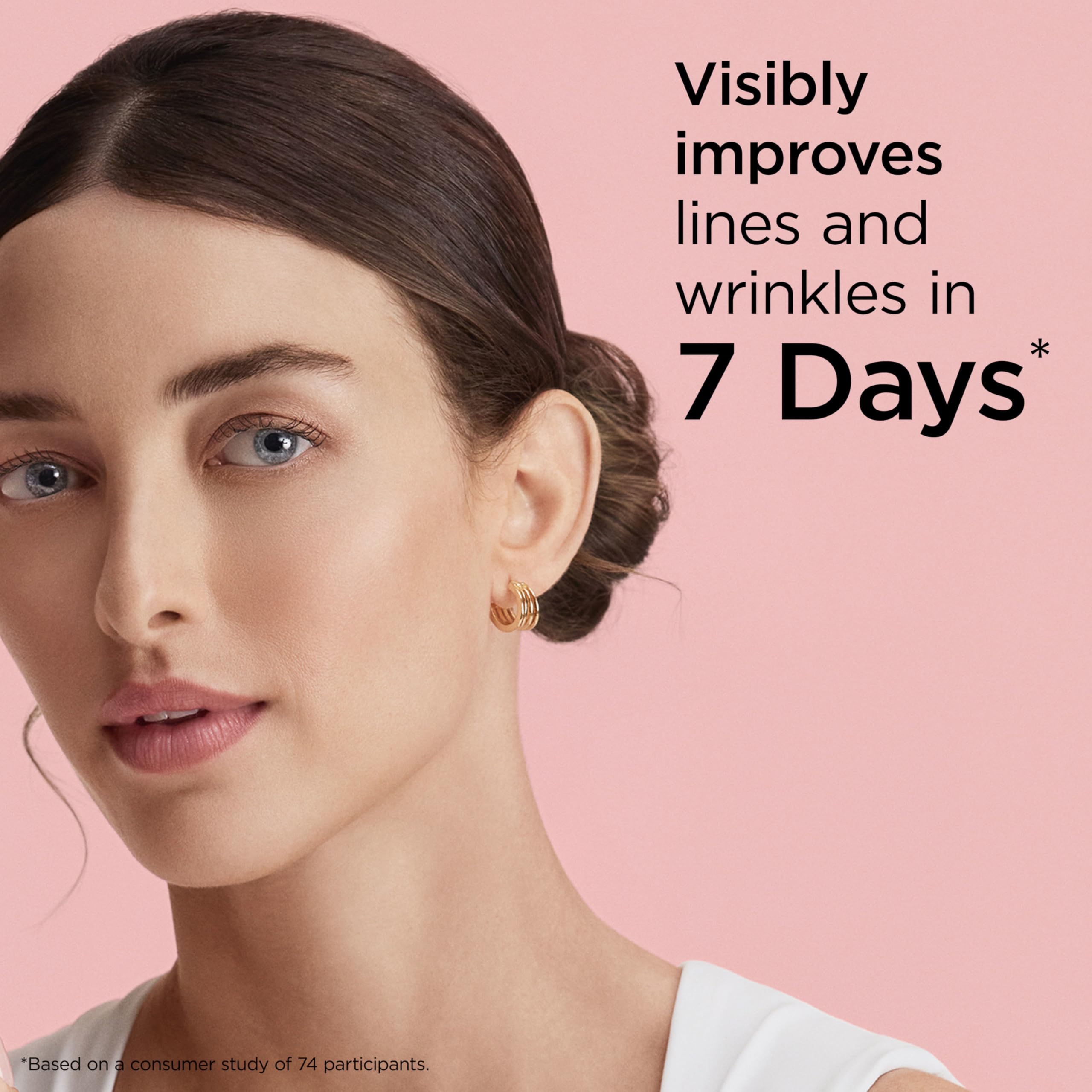 Hands applying Elizabeth Arden serum for daily skincare routine