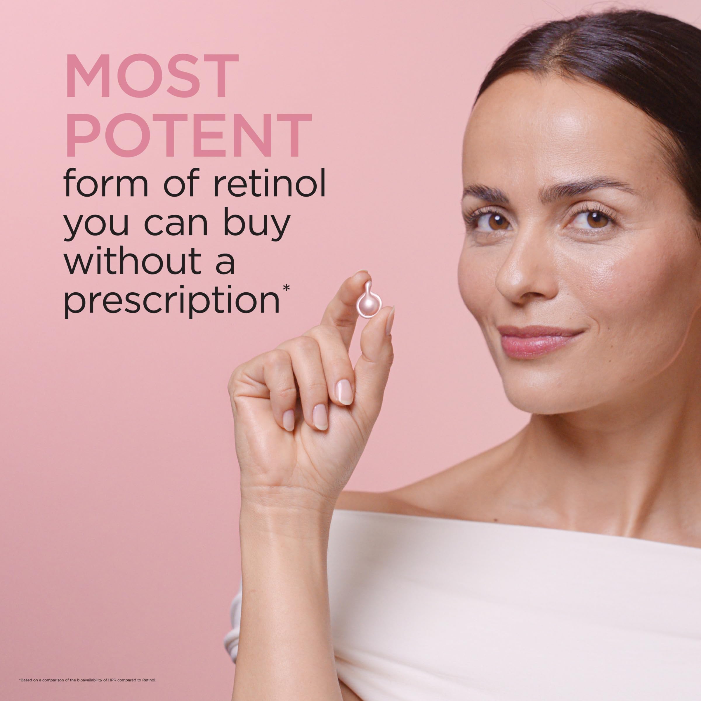 Elizabeth Arden capsule opened to reveal controlled-release serum for daily use