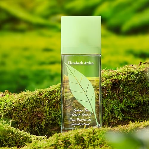Elizabeth Arden Green Tea lifestyle shot suggests everyday wear.