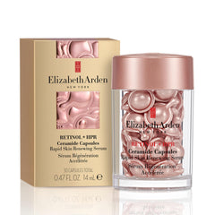 Elizabeth Arden retinol HPR ceramide capsules bottle for precise daily dosing