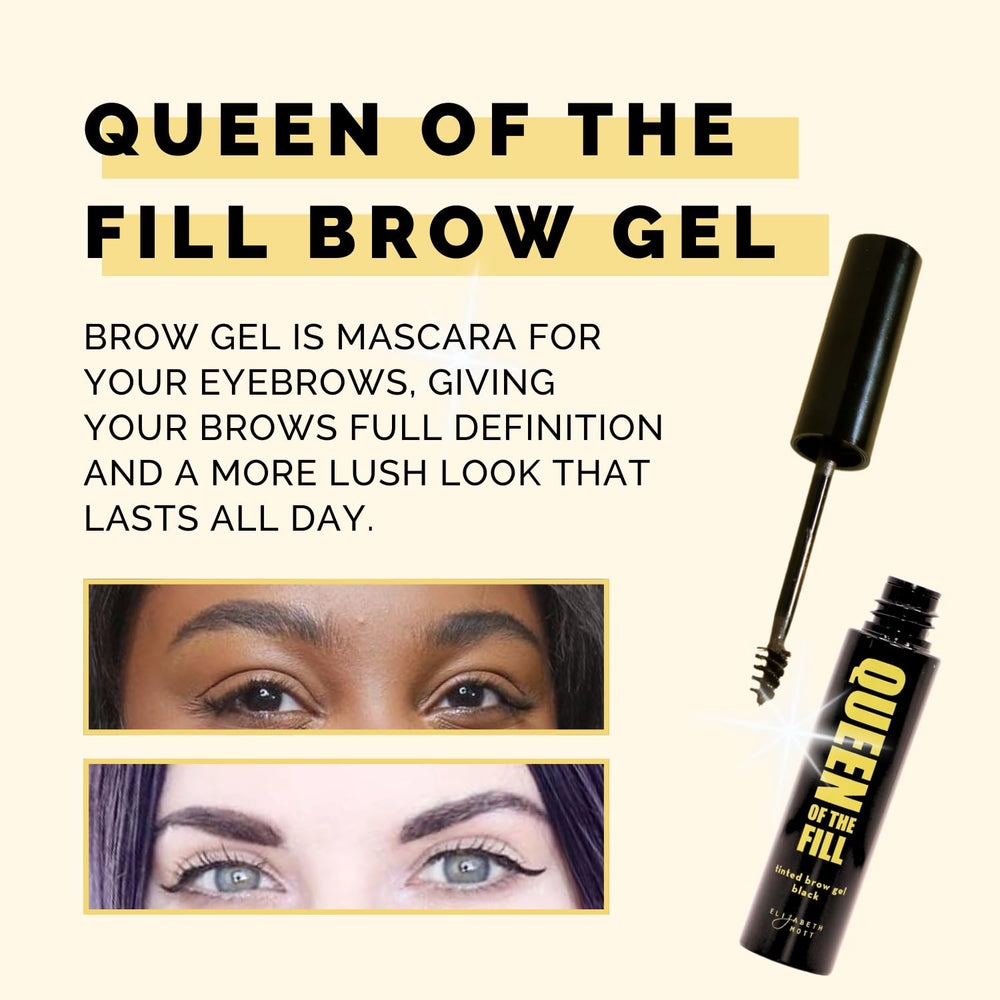 Cobertura de canas con Elizabeth Mott Queen of the Fill en cejas