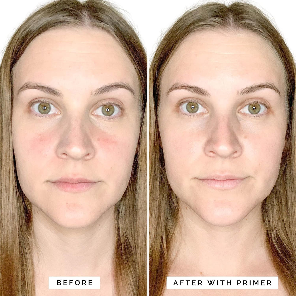 Elizabeth Mott Thank Me Later primer cubre rojeces y manchas para tono igual