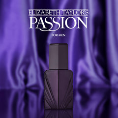 Elizabeth Taylor Passion for Men spray application, even mist for balanced fragrance.
