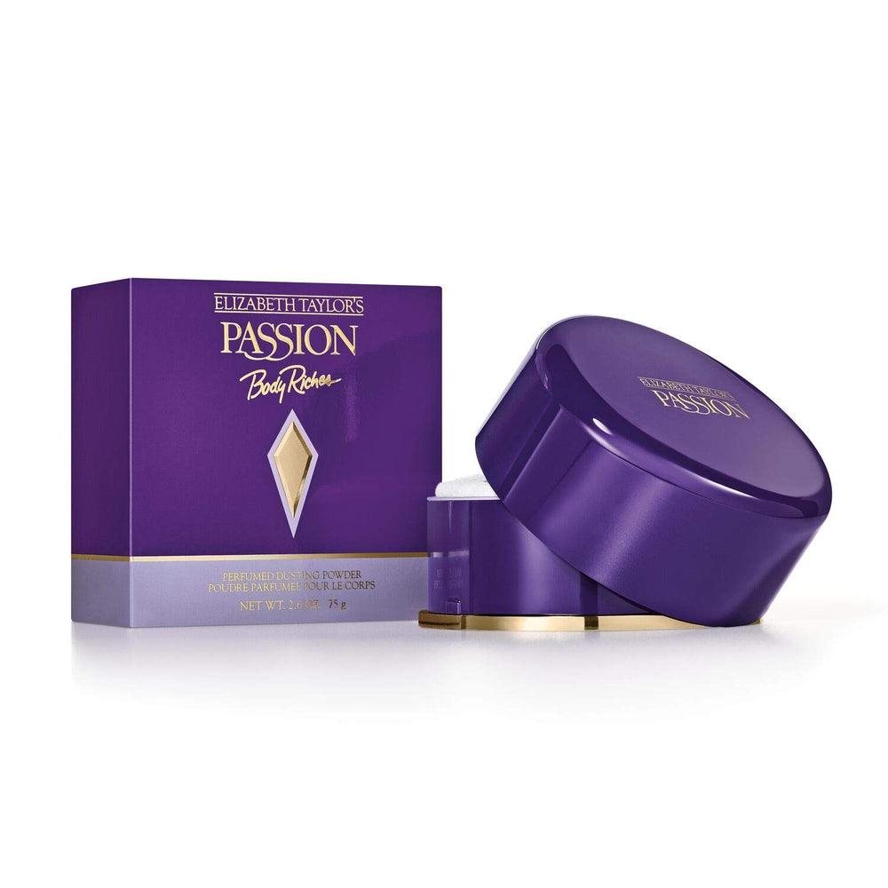 Elizabeth Taylor Passion powder for women compact with premium fragrance and smooth finish