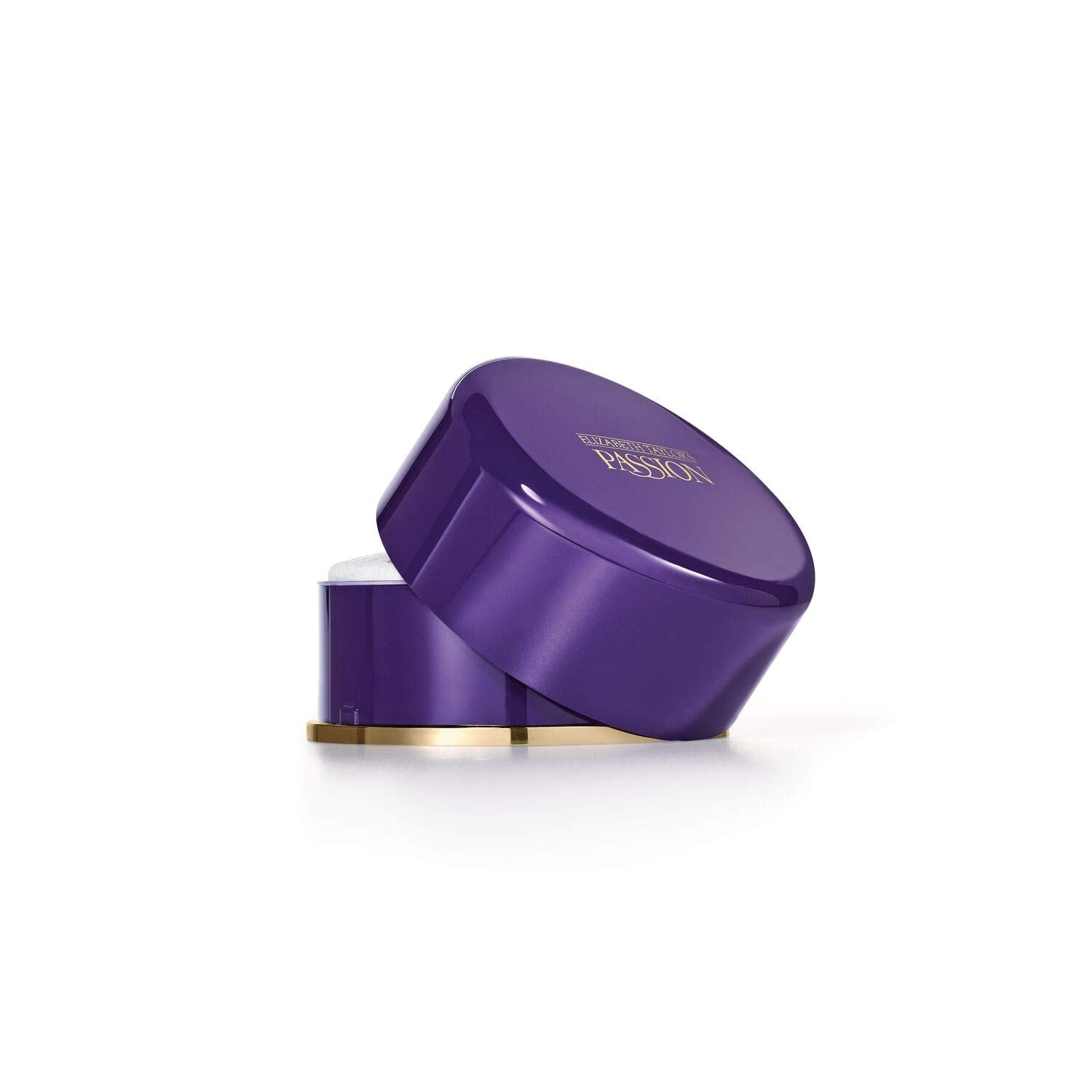 Elizabeth Taylor Passion powder bottle and packaging suitable for daily use