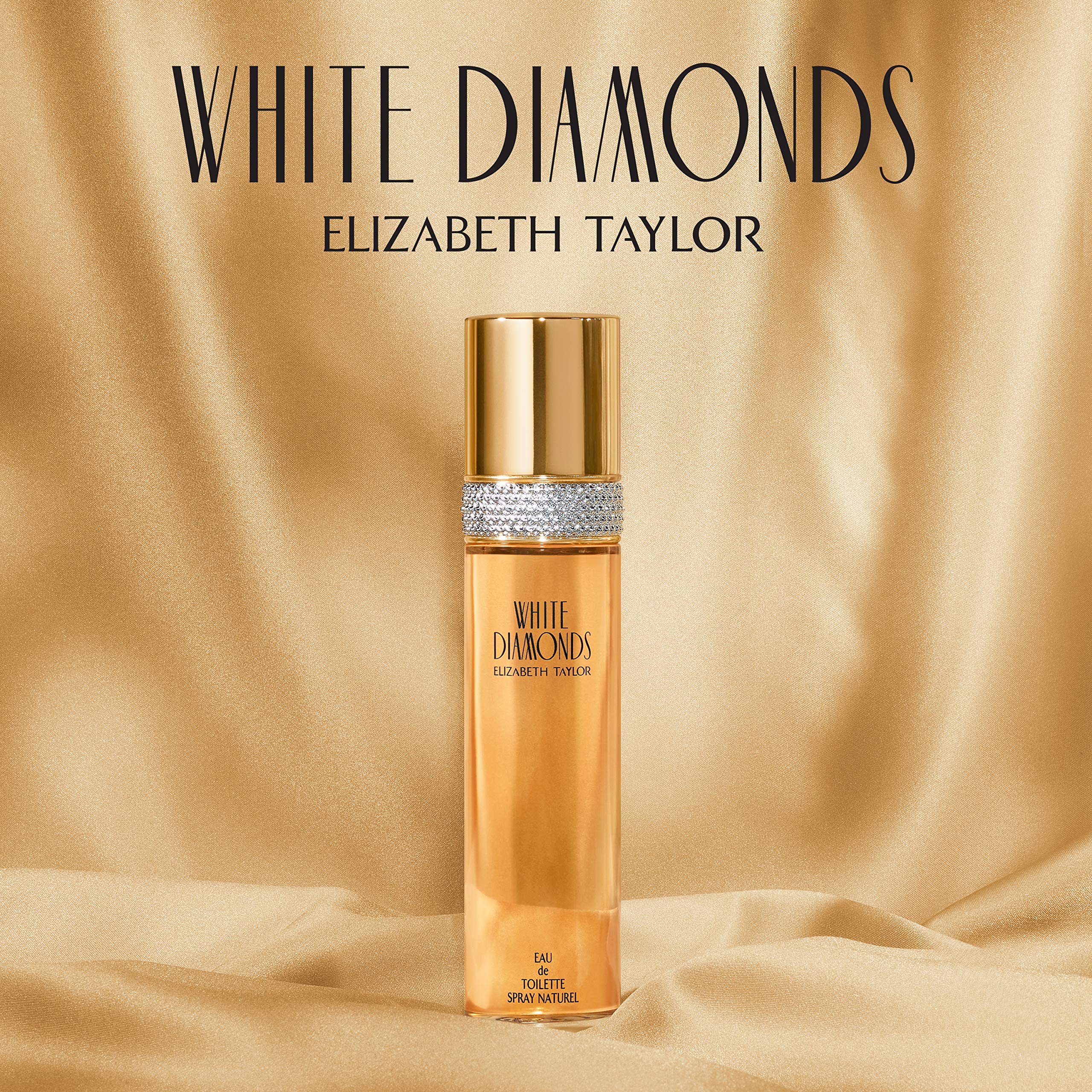 Application of White Diamonds powder on skin for a light, refreshing feel.