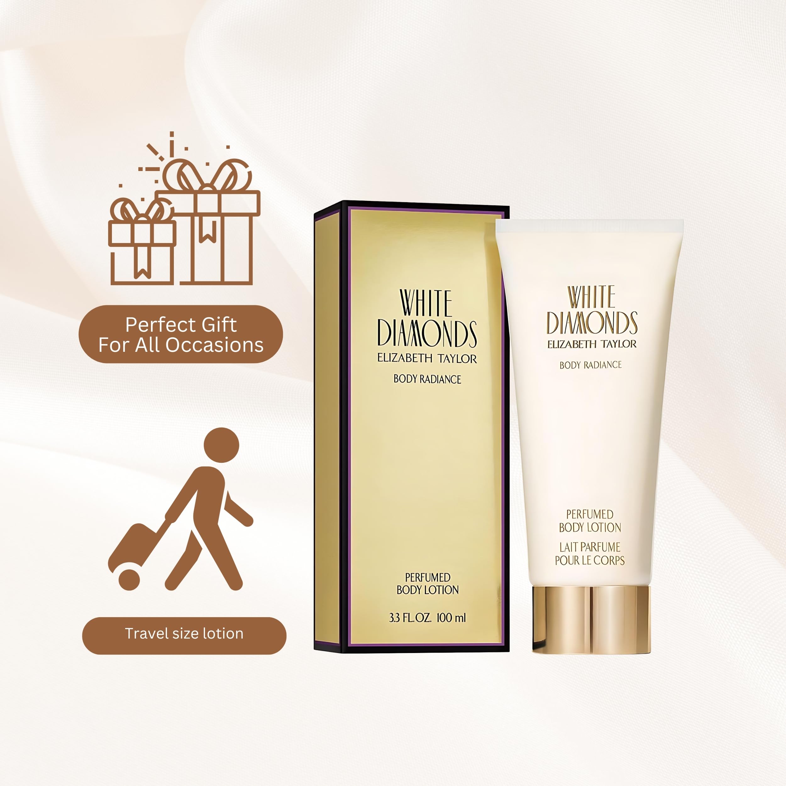 Complemento perfumado: crema corporal que coordina con White Diamonds