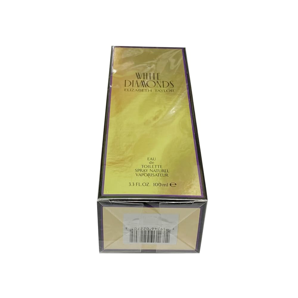 Elizabeth Taylor White Diamonds 3.3oz packaging, gift-ready presentation