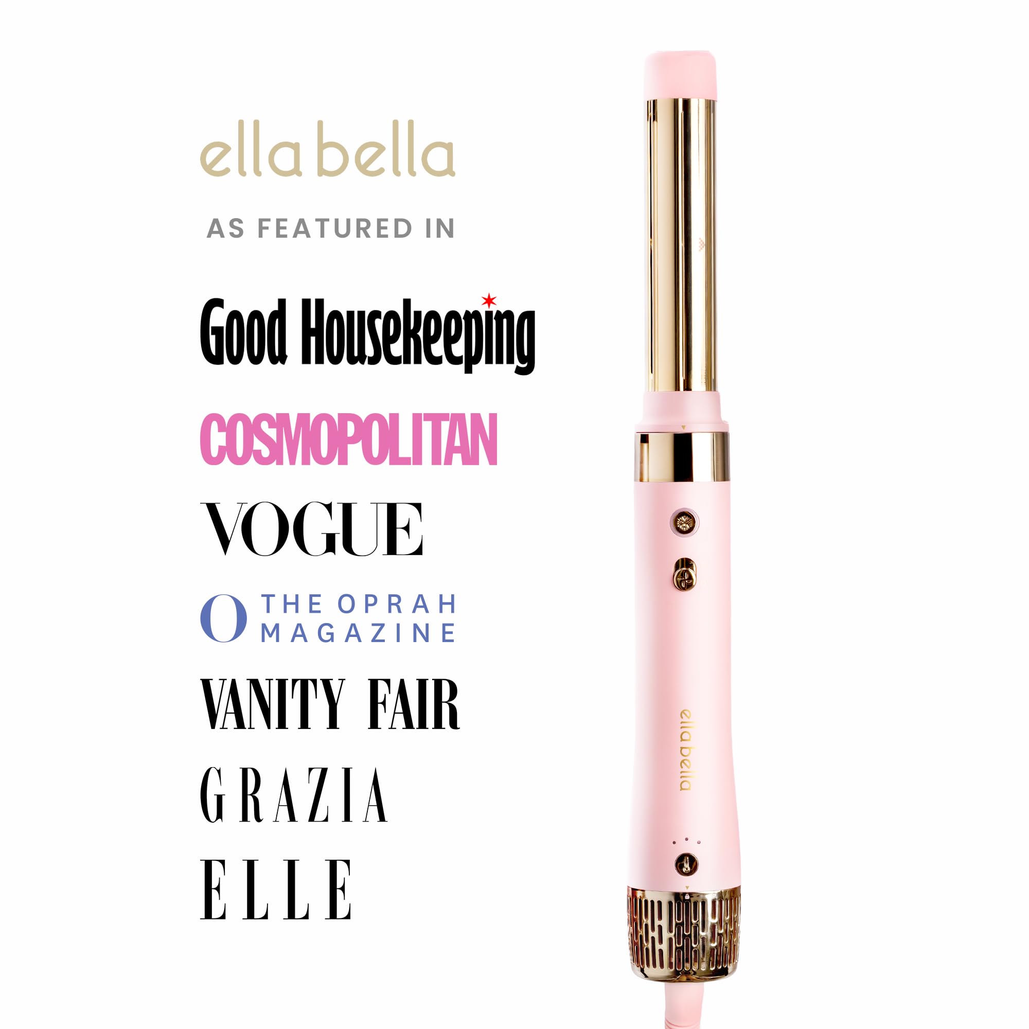 ELLA BELLA auto-wrap curlers deliver salon-quality curls at home.