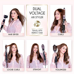 ELLA BELLA Auto-Wrap curling iron 32mm creating natural-looking curls