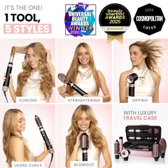 ELLA BELLA Auto Wrap curling iron with 32 mm barrels for natural curls