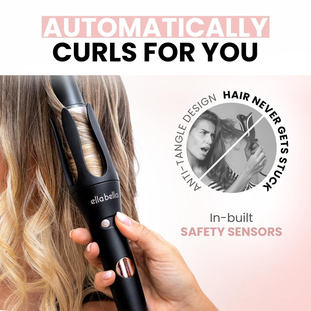 ELLA BELLA digital temperature range 300–410°F for customization.