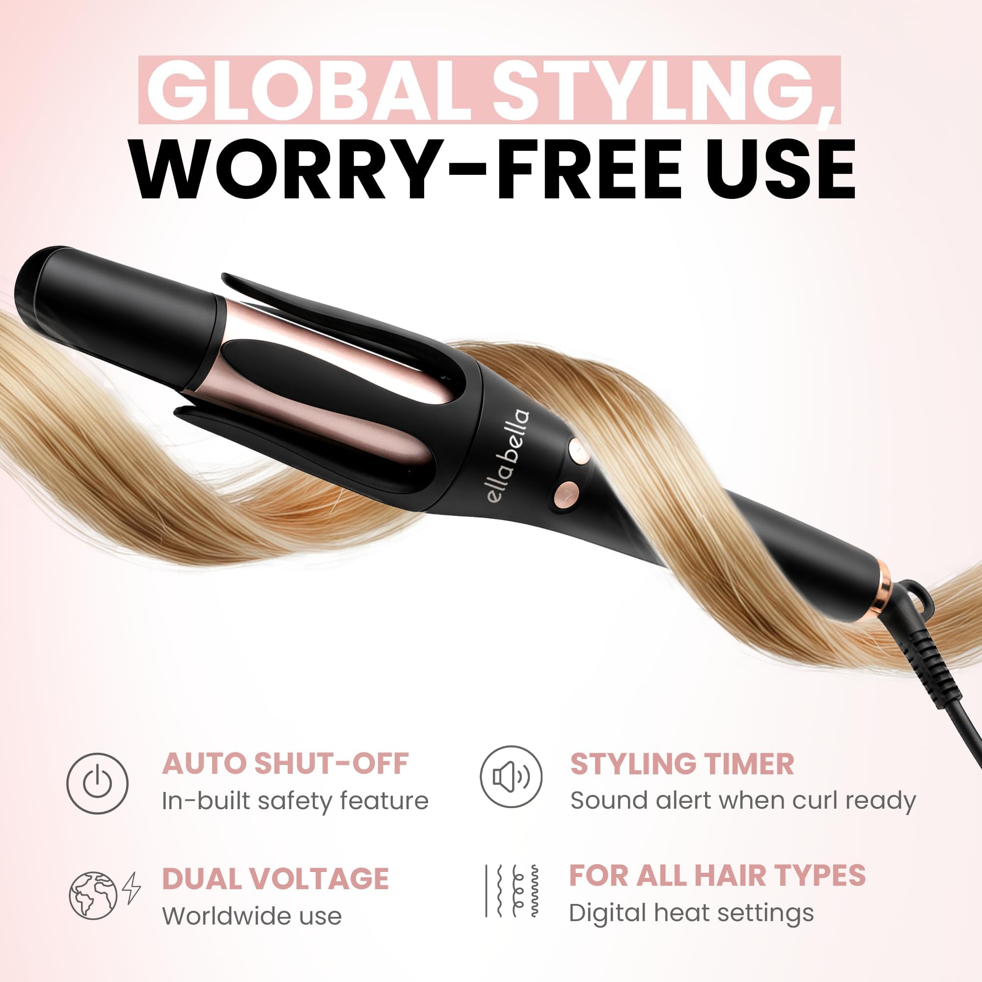 ELLA BELLA design emphasizes ease of use for beginners and pros.