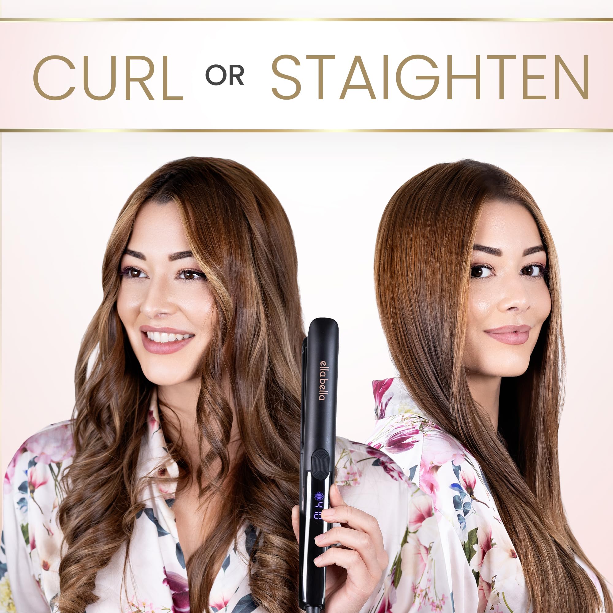 Dual voltage enables worldwide use for travel and on the go styling.