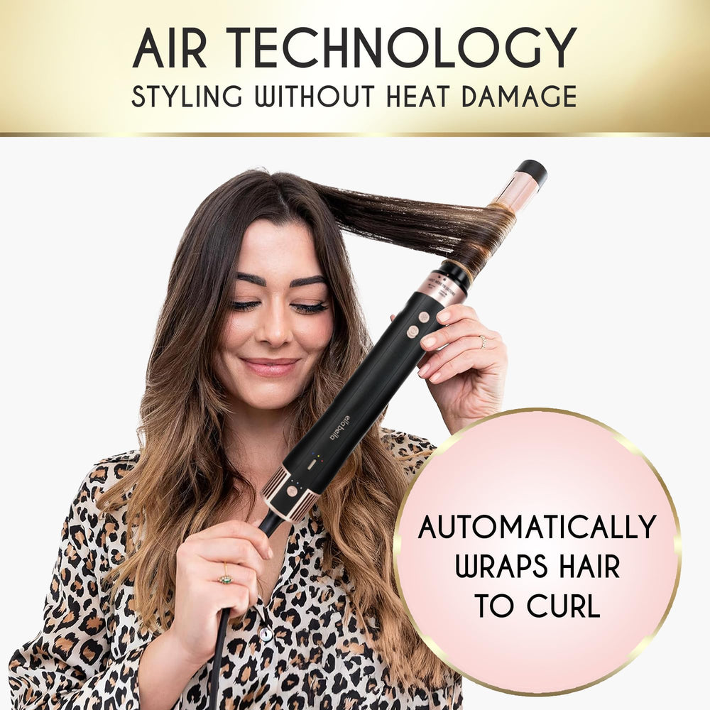 ELLA BELLA negative ion technology for shine and reduced frizz