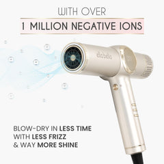 ELLA BELLA three magnetic nozzles enable versatile styling options.