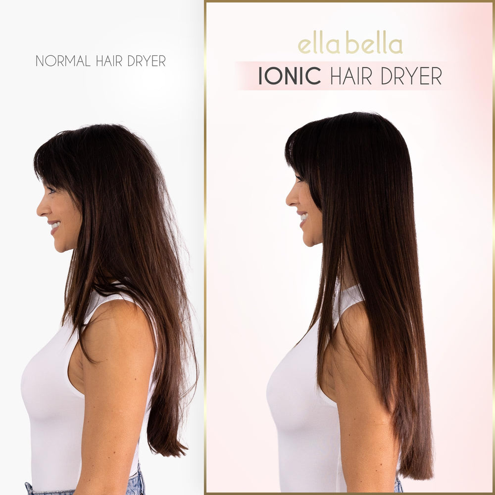 ELLA BELLA travel-ready dryer ideal for busy mornings on the go