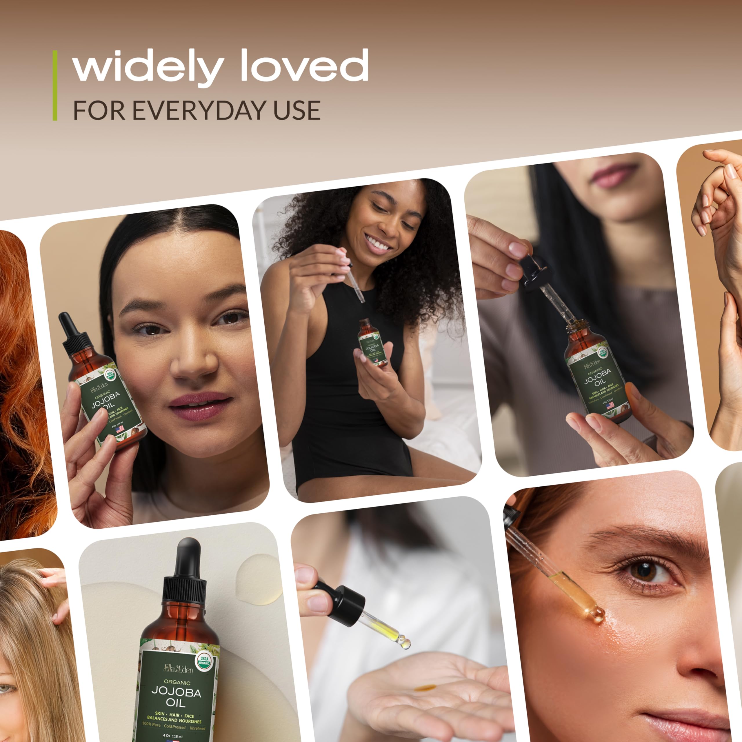 Uso en uñas con Aceite de Jojoba de Ella y Eden