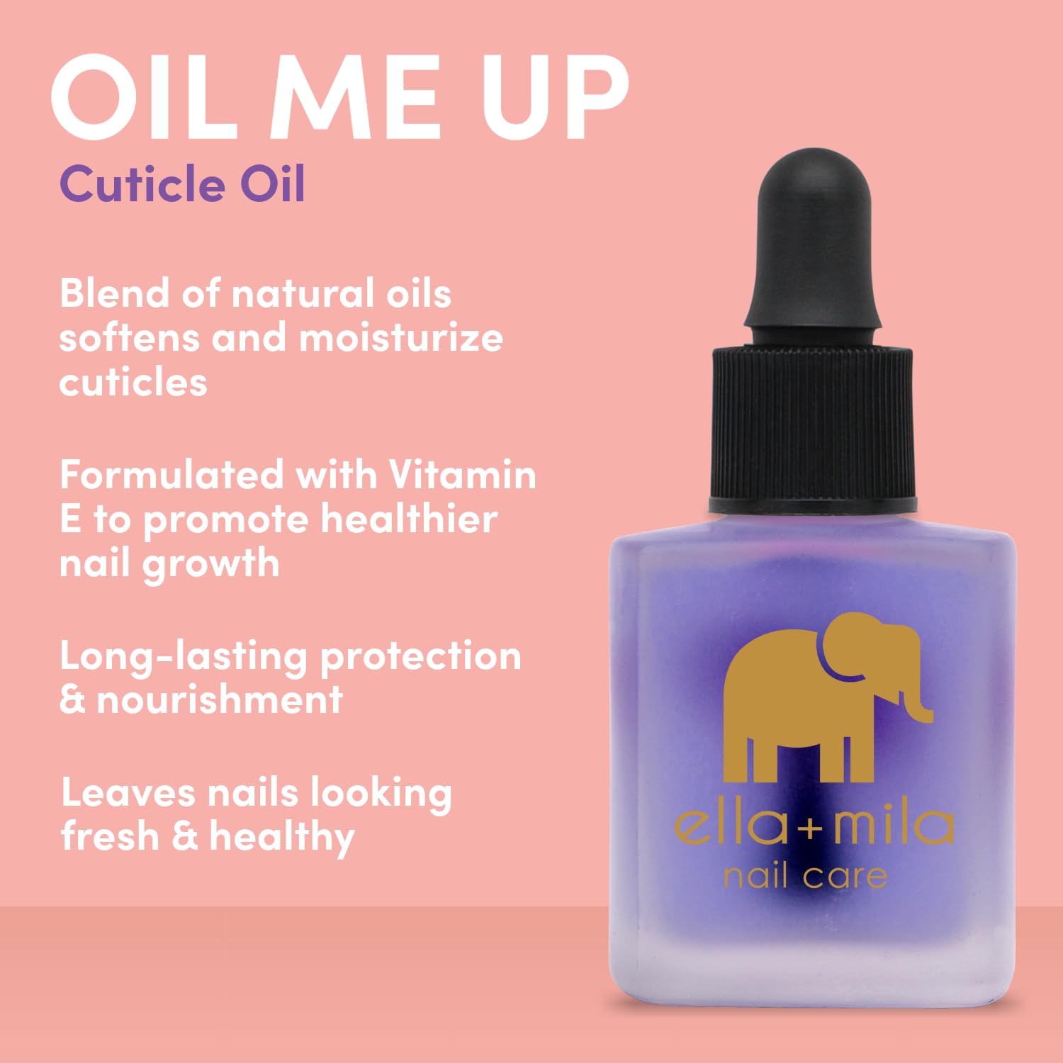 ella+mila Aceite Cutícula aroma de lavanda para aromaterapia relajante