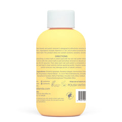 ella-mila jojoba nail polish remover cotton pad ready for application