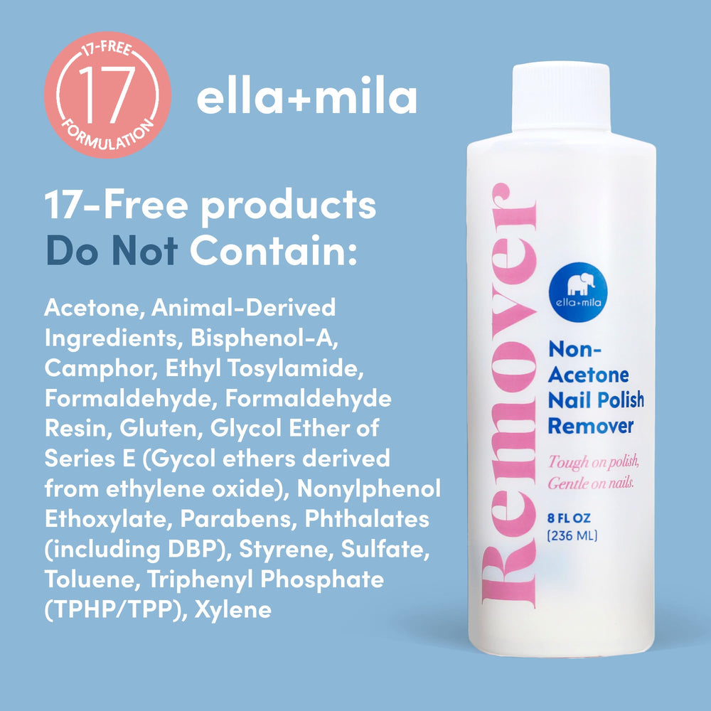 ella-mila nails after removal—soft, conditioned natural nails