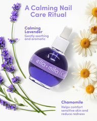 ella-mila Premium Nail Care Oil promotes nourished nails and healthy cuticles.