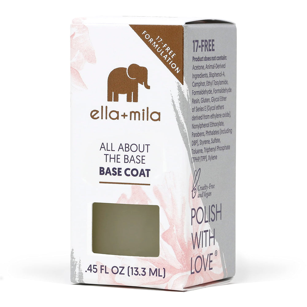 ella-mila Ridge Filler Base Coat can be used solo or under polish