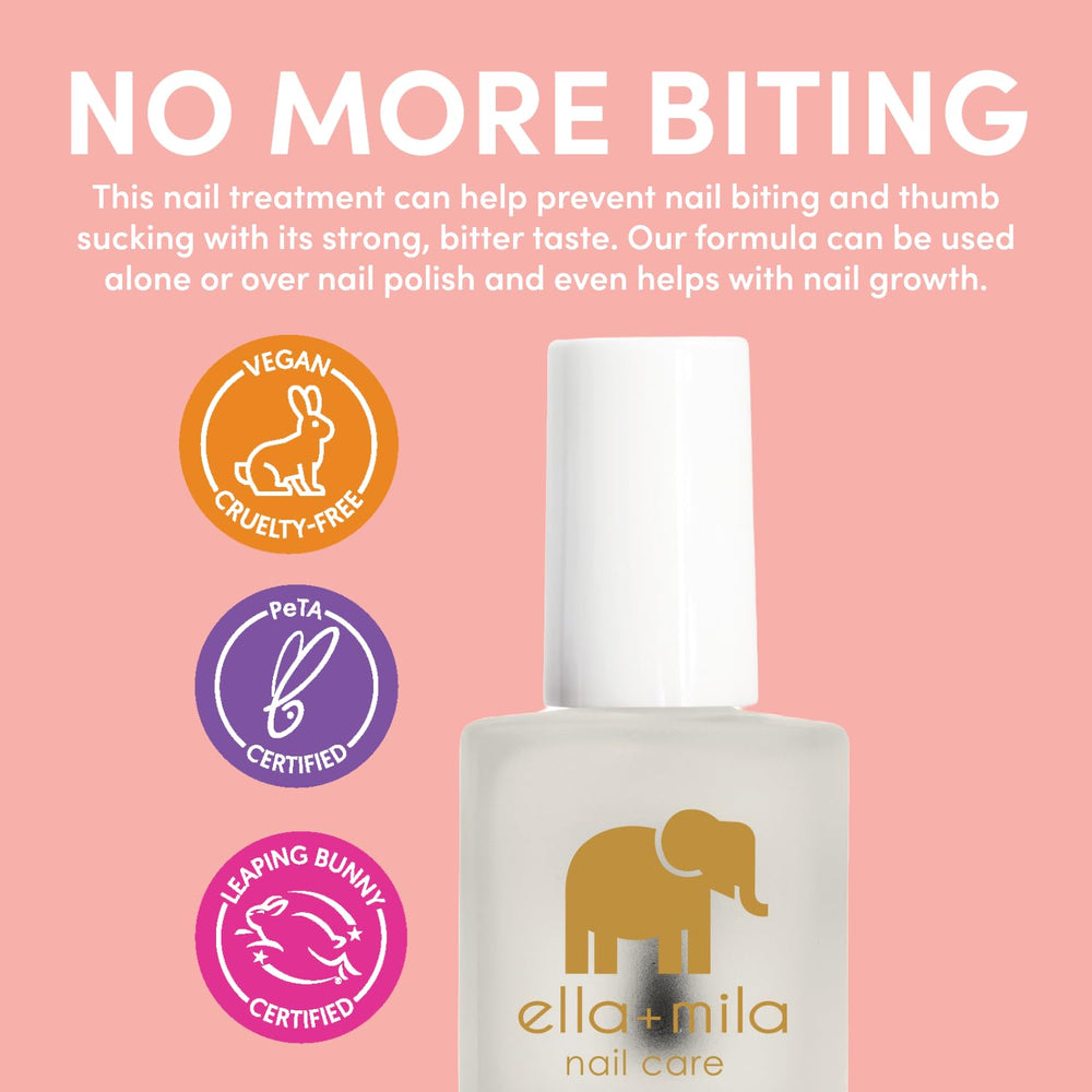 ella-mila uñas de niños con esmalte anti mordisco