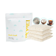 ELLAOLA sachet baño avena para piel suave y calmada.